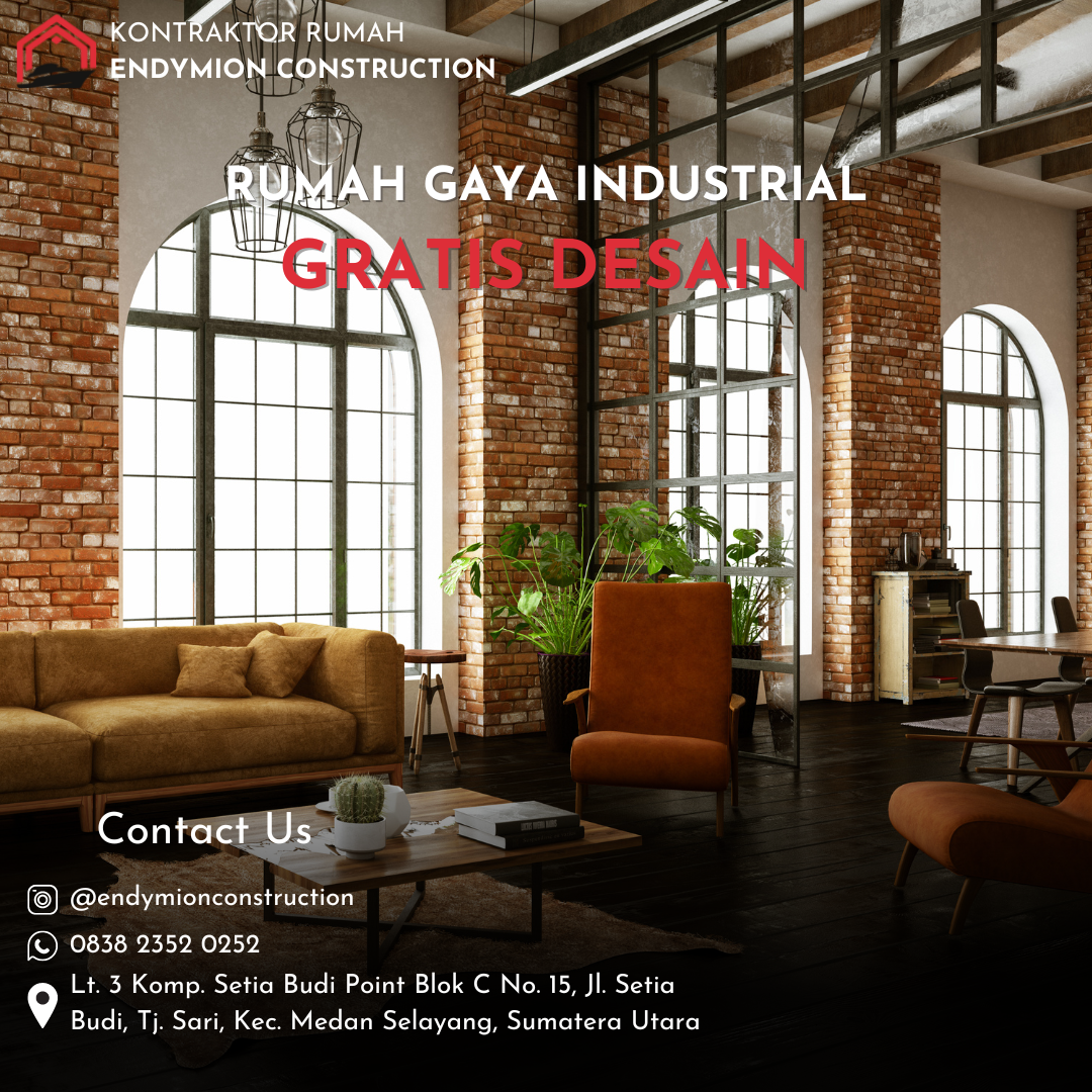Rumah Gaya Industrial