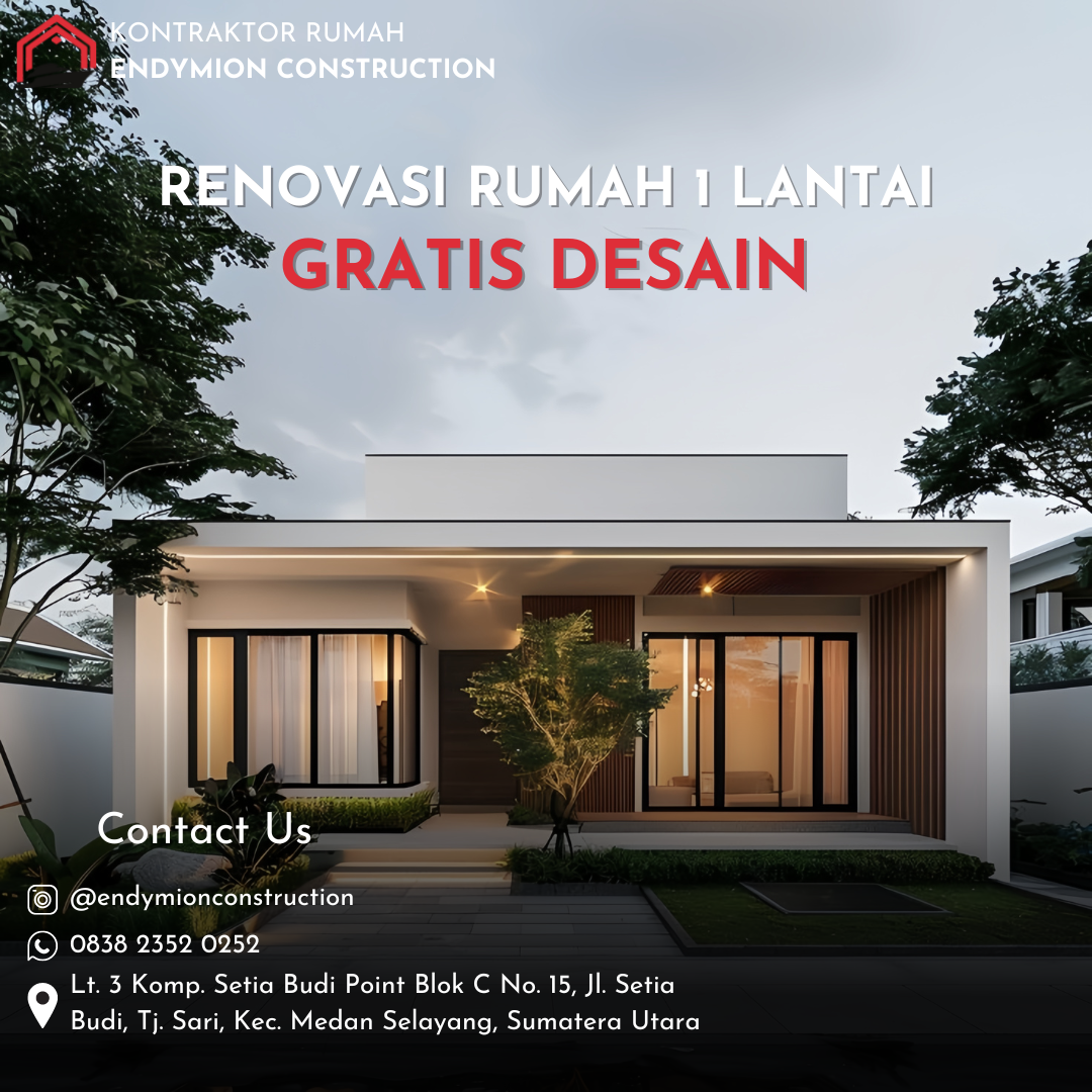 Renovasi Rumah 1 Lantai