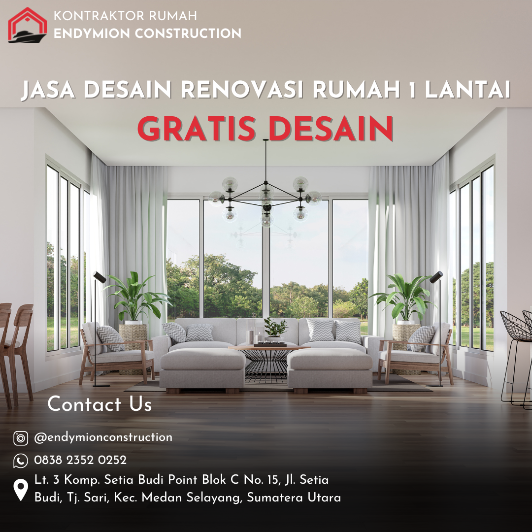 Jasa Desain Renovasi Rumah 1 Lantai