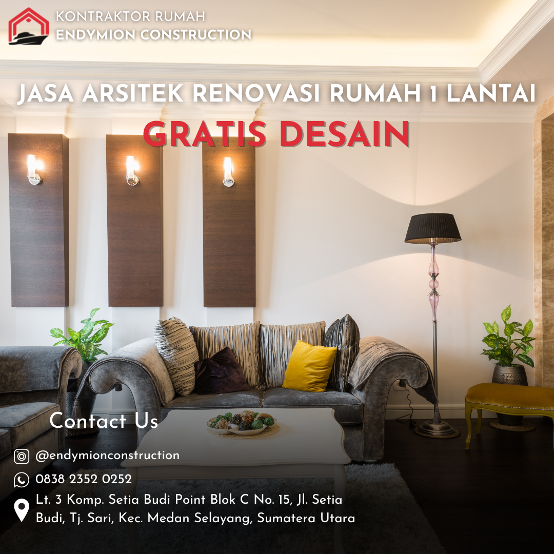 Jasa Arsitek Renovasi Rumah 1 Lantai