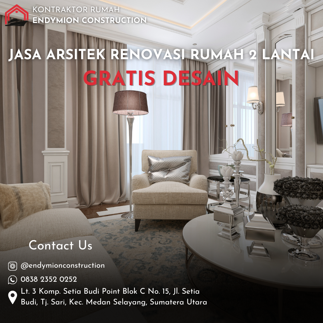 Jasa Arsitek Renovasi Rumah 2 Lantai