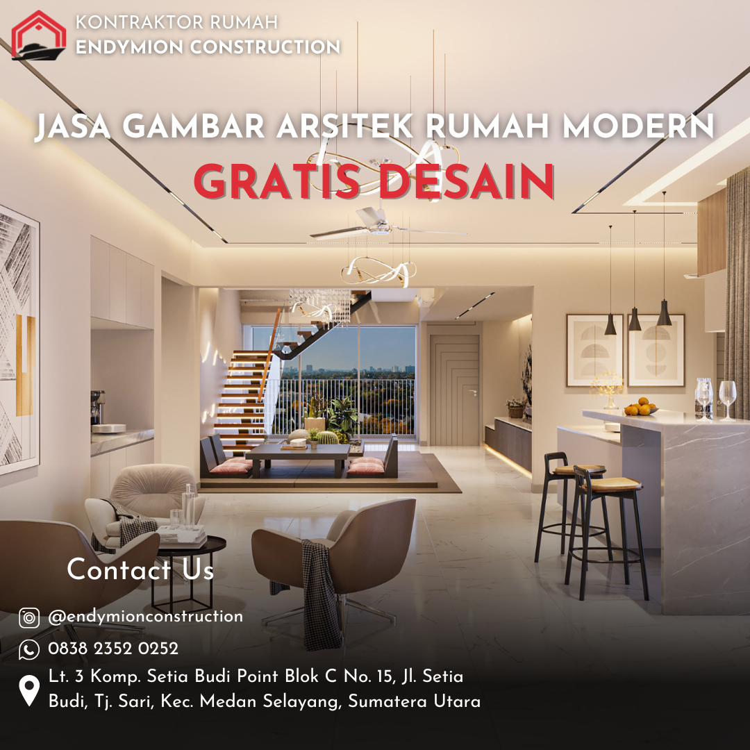 Jasa Gambar Arsitek Rumah Modern