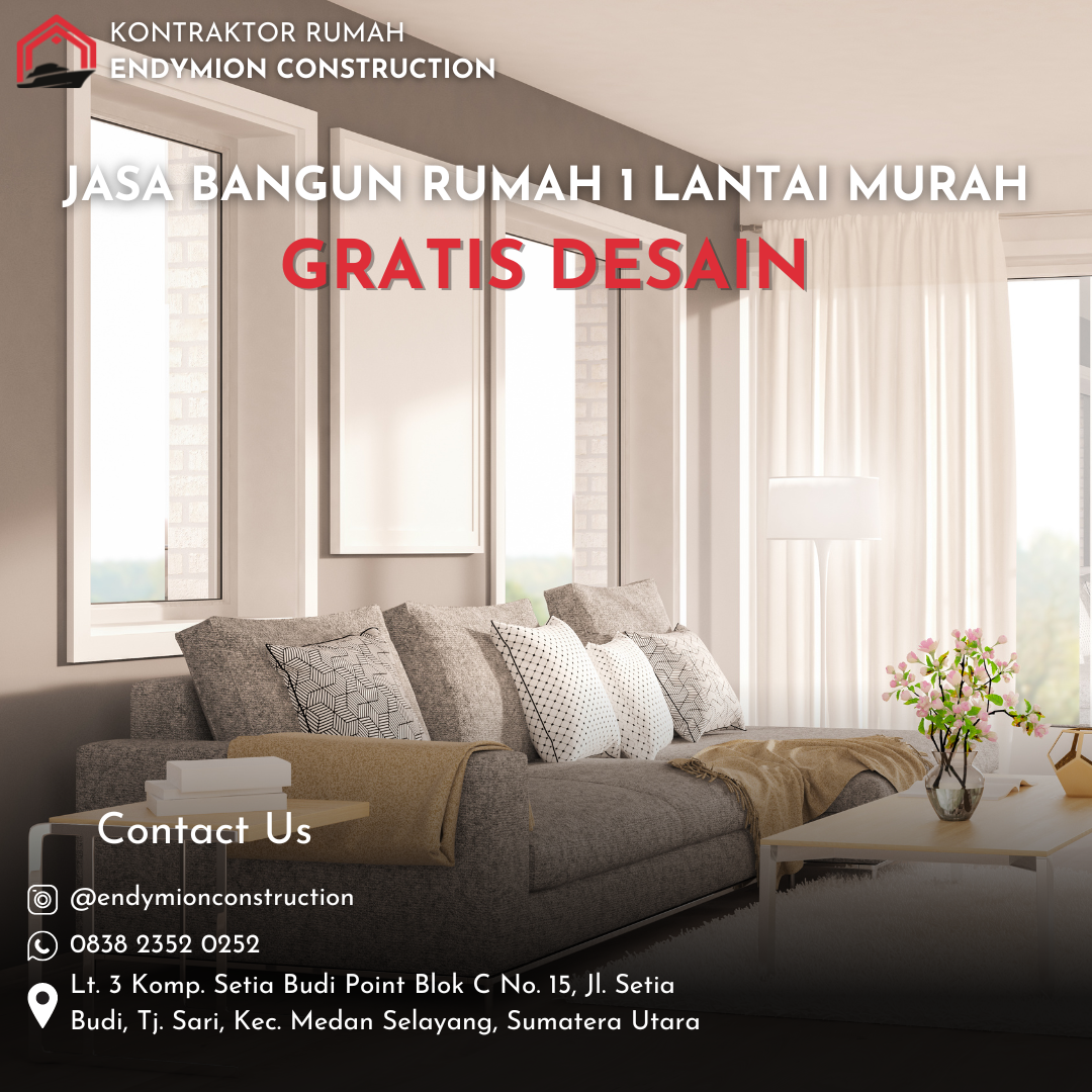 Jasa Bangun Rumah 1 Lantai