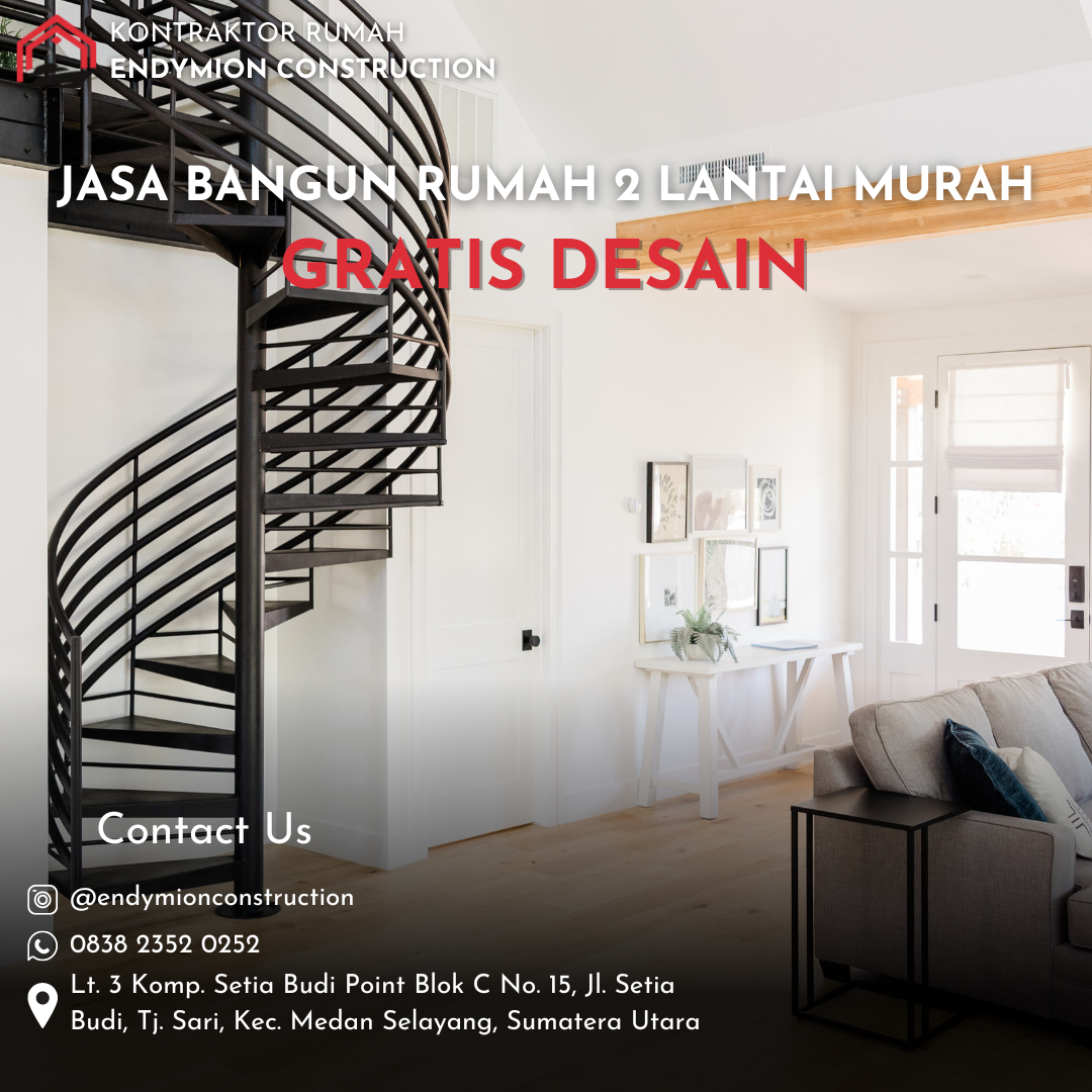 Jasa Bangun Rumah 2 Lantai