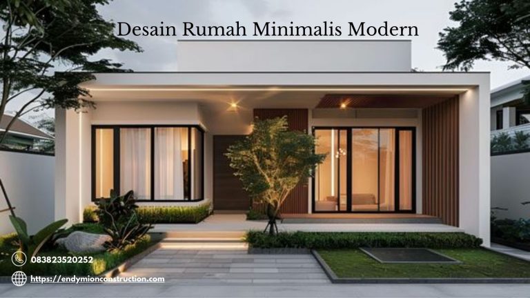 Desain Rumah Minimalis Modern
