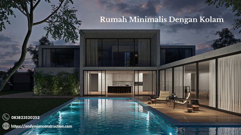 Rumah Minimalis Dengan Kolam