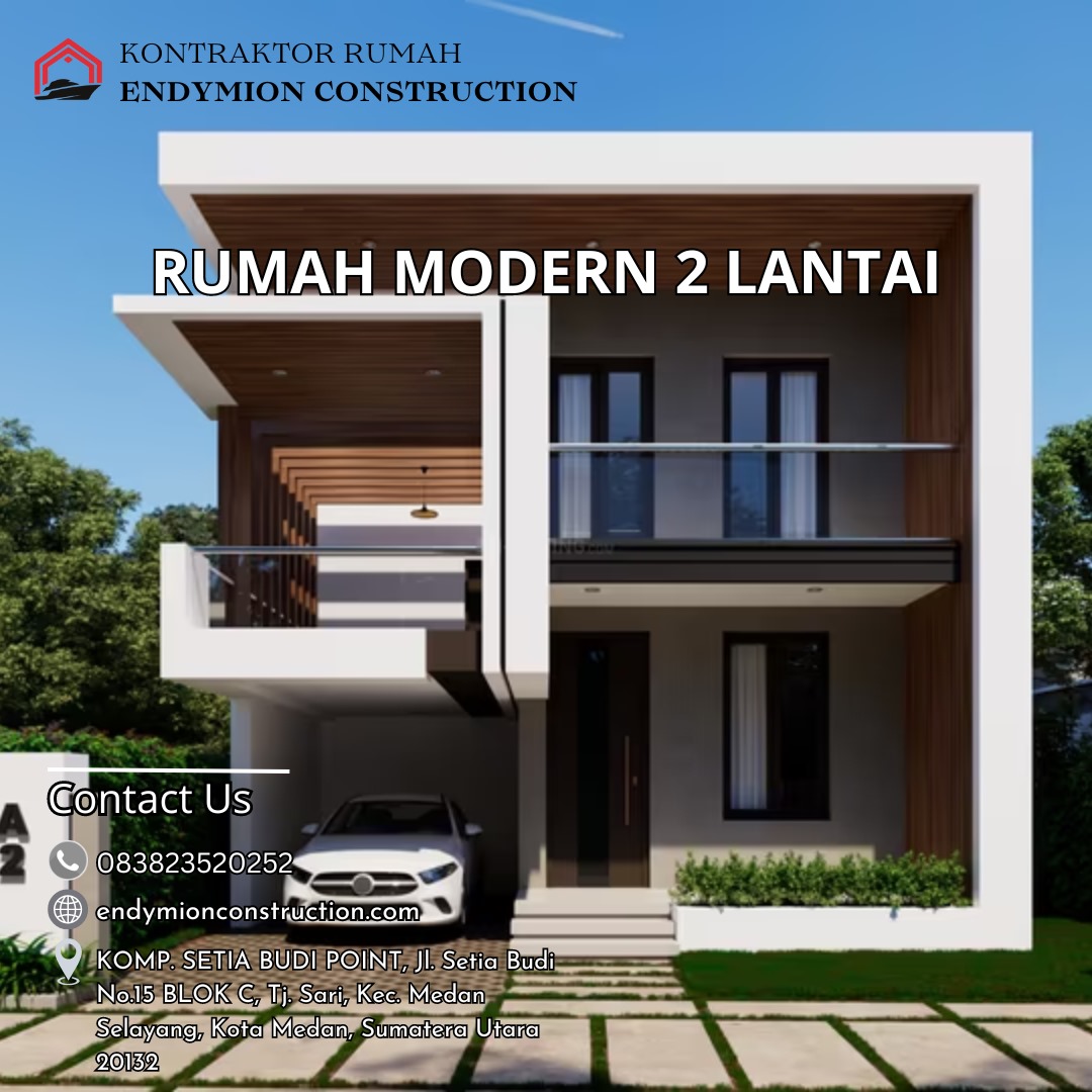 Desain Rumah Modern 2 Lantai