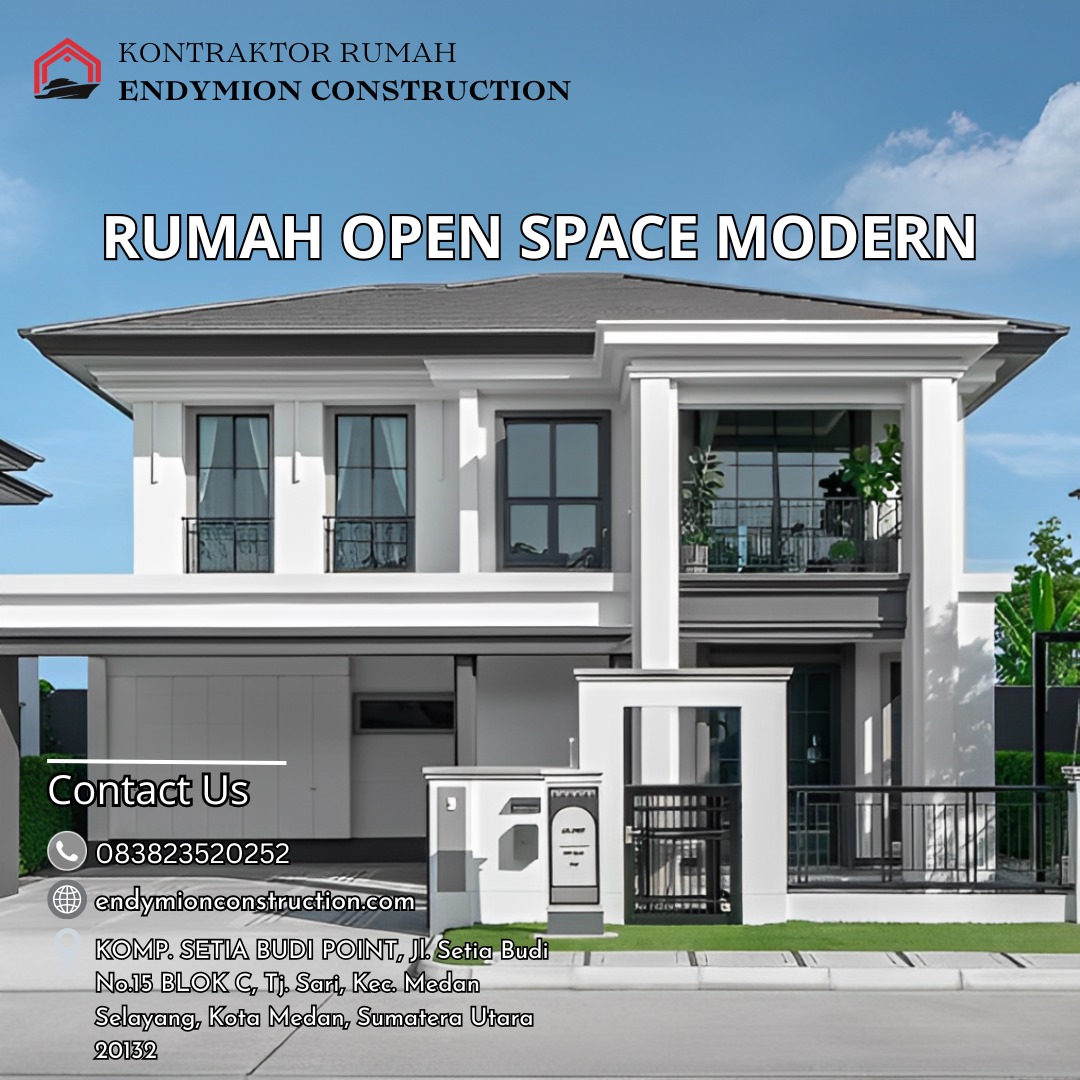 Desain Rumah Open Space Modern