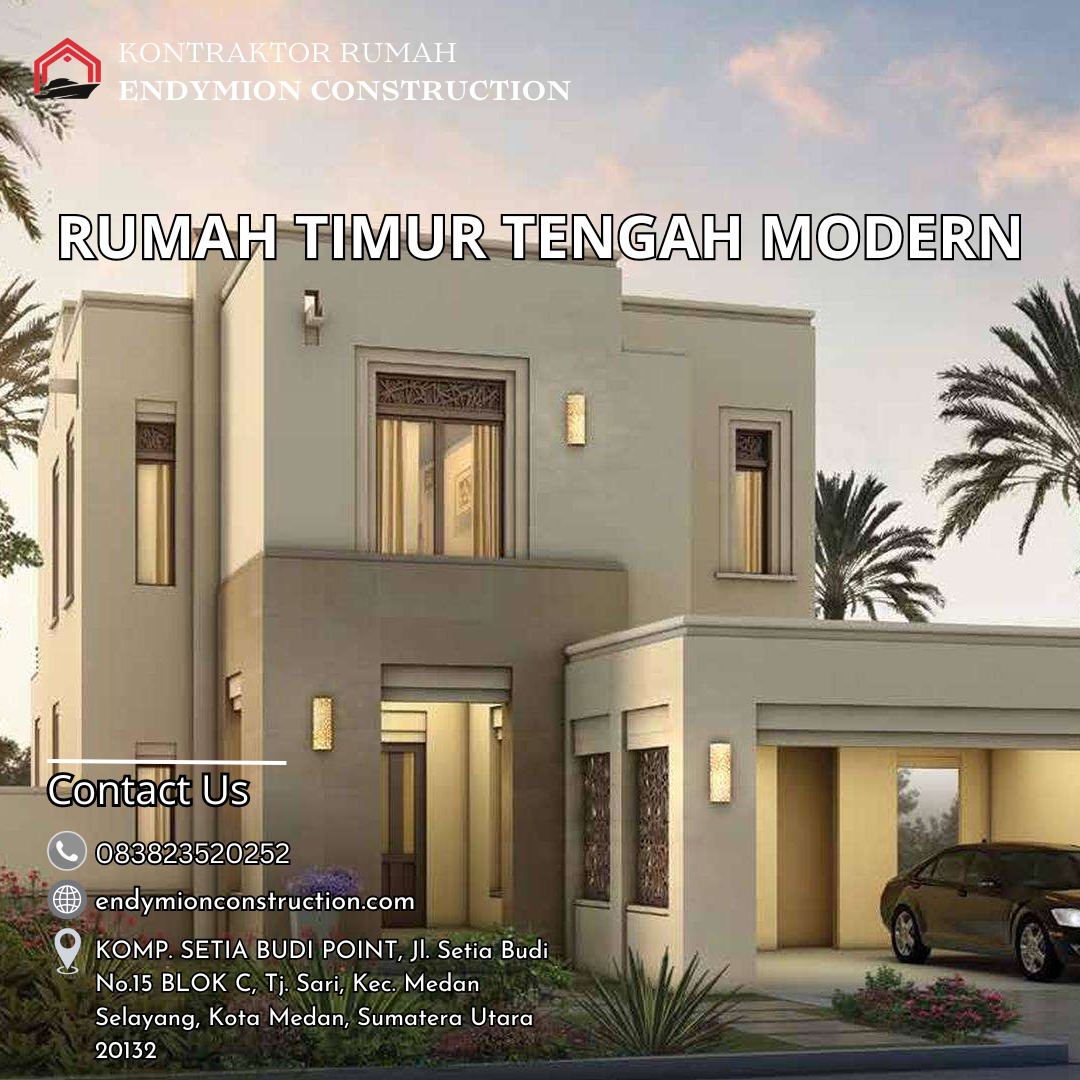 Desain Rumah Timur Tengah Modern