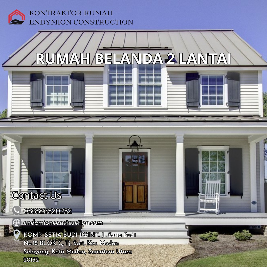 Desain Rumah Belanda 2 Lantai
