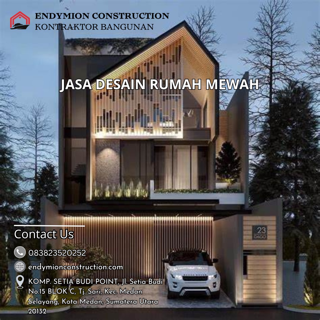 Jasa Desain Rumah mewah