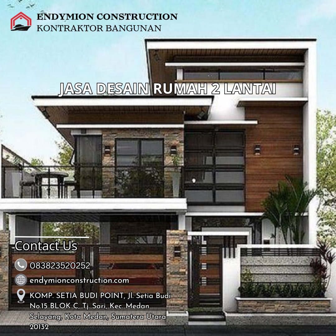 Jasa Desain Rumah 2 Lantai