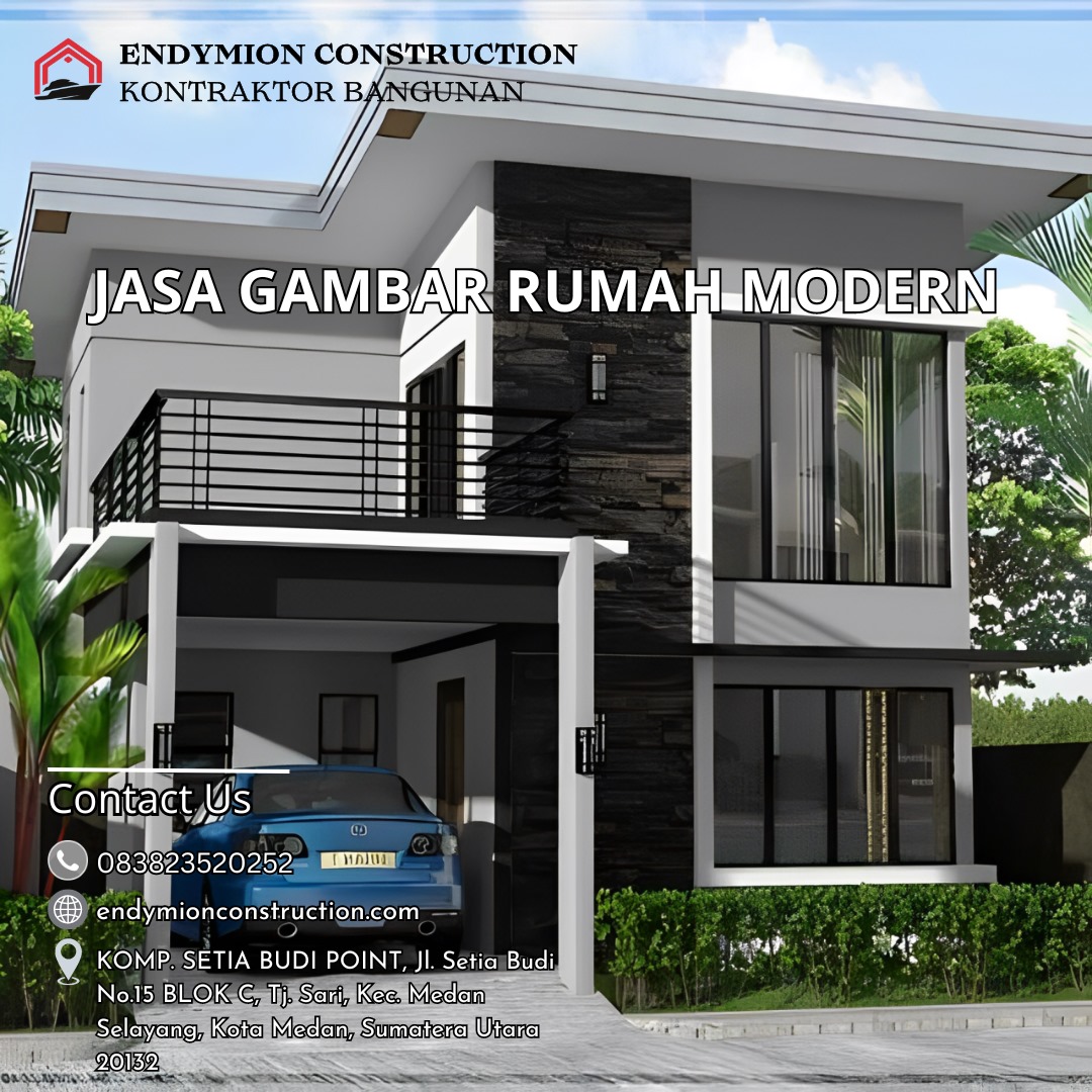 Jasa Gambar Rumah Modern