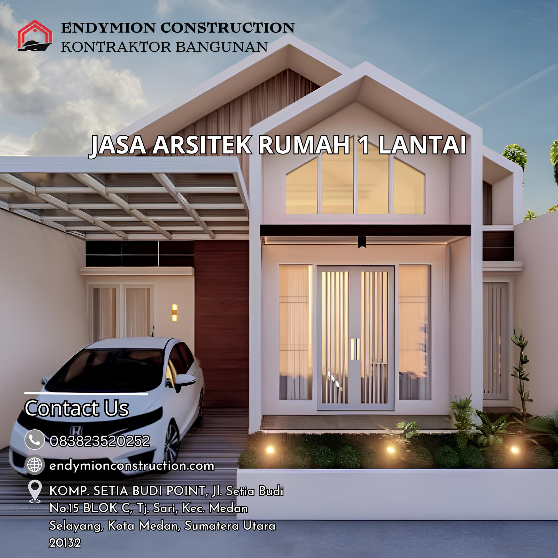 Jasa Arsitek Rumah 1 Lantai