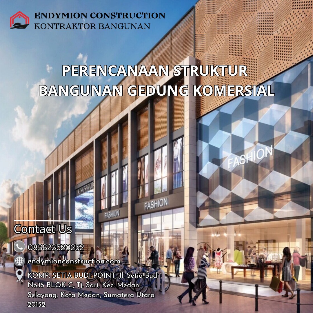 Perencanaan Struktur Bangunan Gedung Komersial