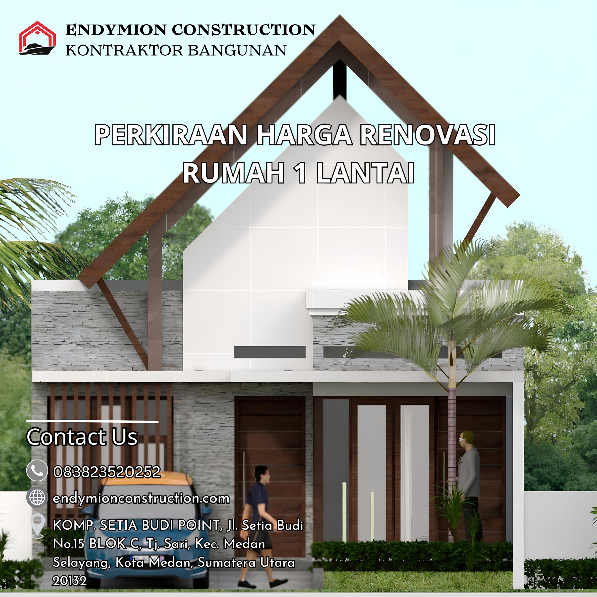 Perkiran Renovasi Rumah 1 Lantai