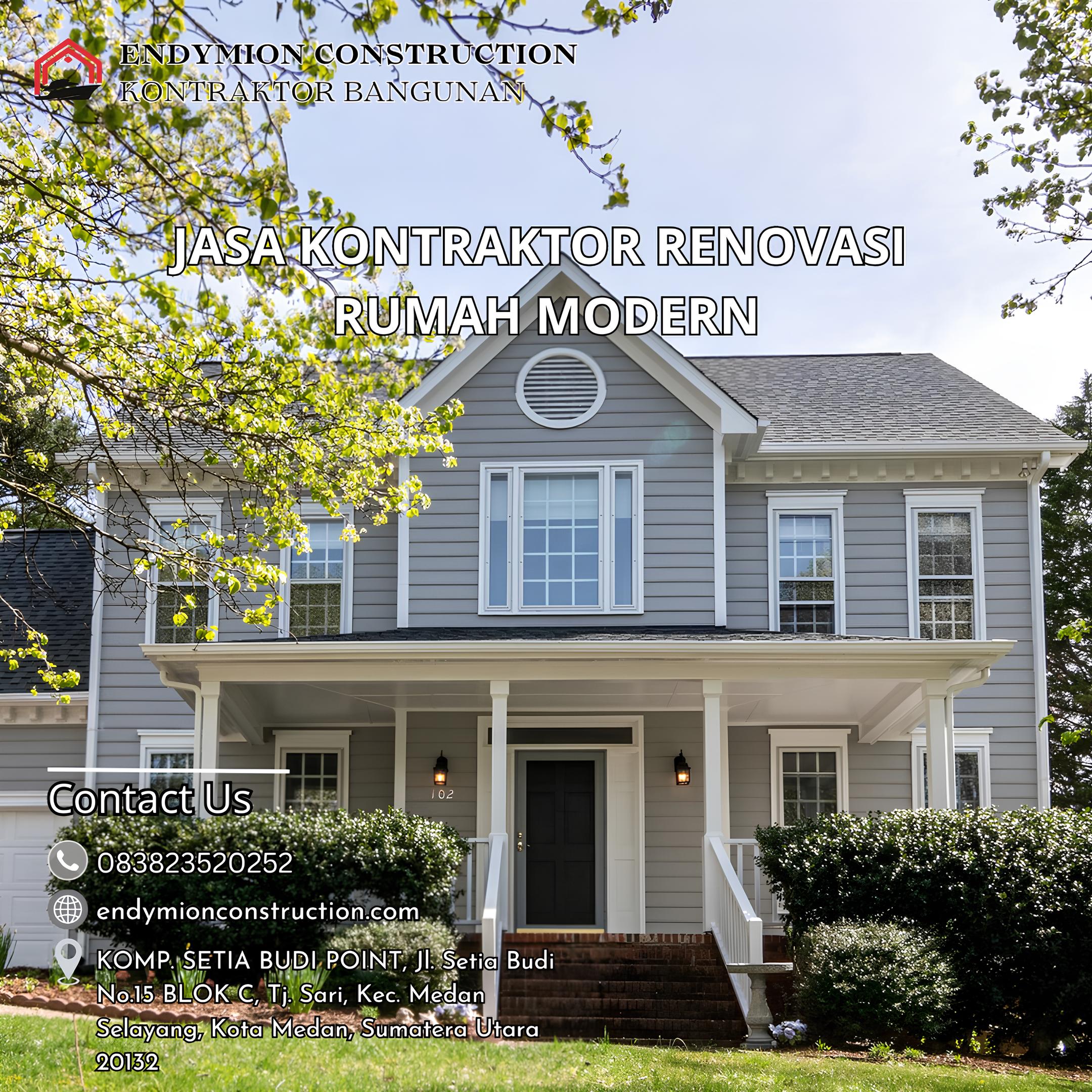 Jasa Kontraktor Renovasi Rumah Modern
