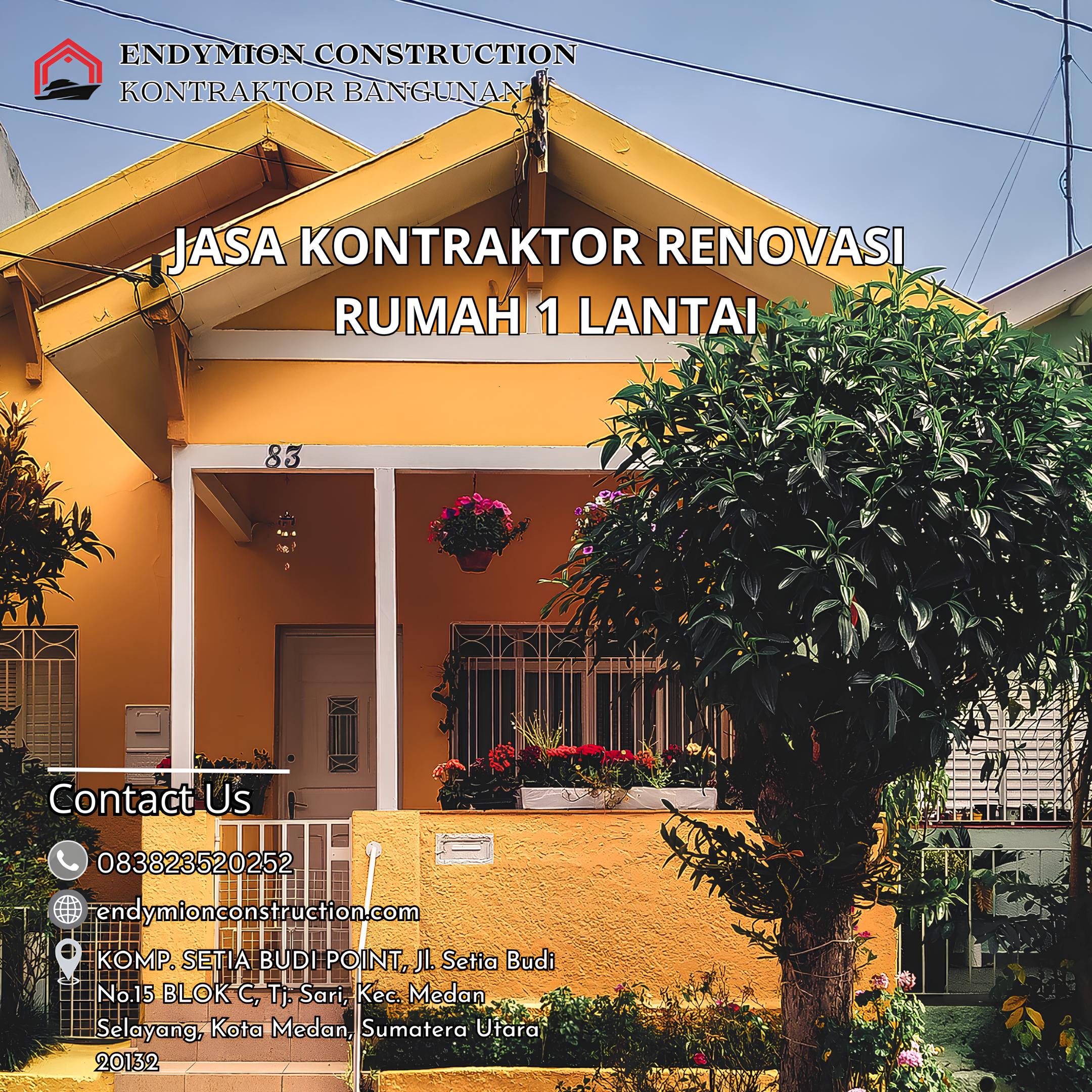 Jasa Kontraktor Renovasi Rumah 1 Lantai