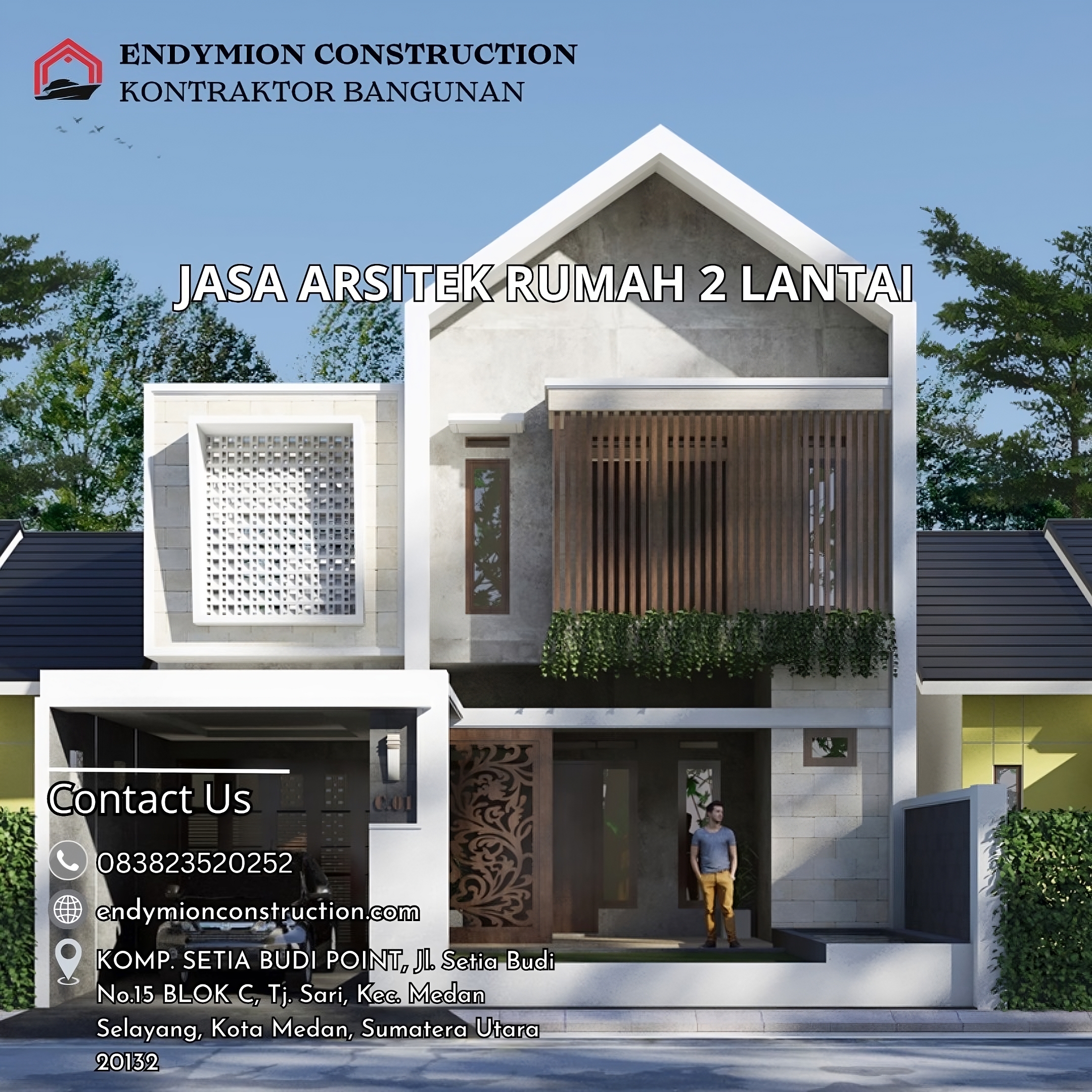 Jasa Arsitek Rumah 2 Lantai