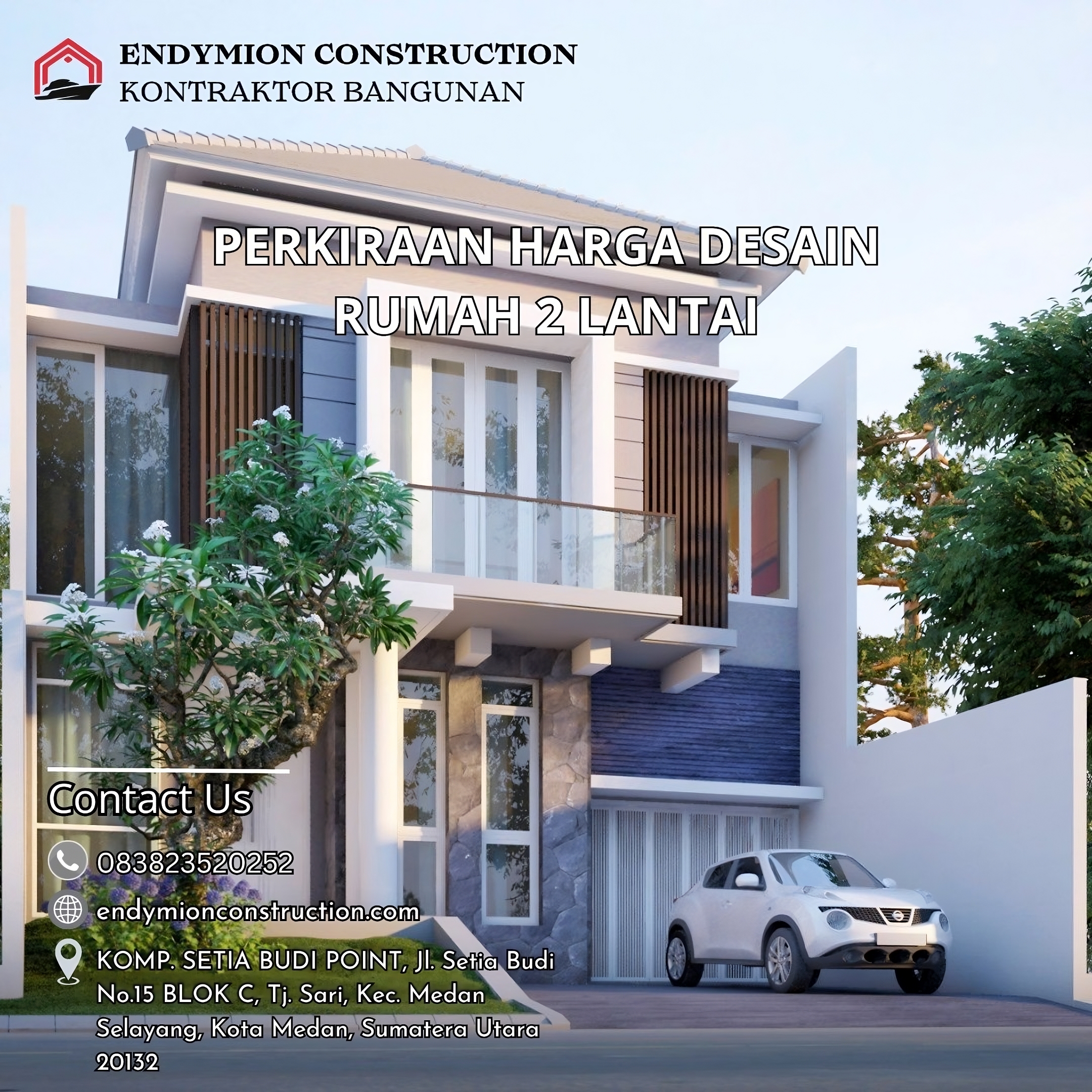 Perkiraan Harga Desain Rumah 2 Lantai