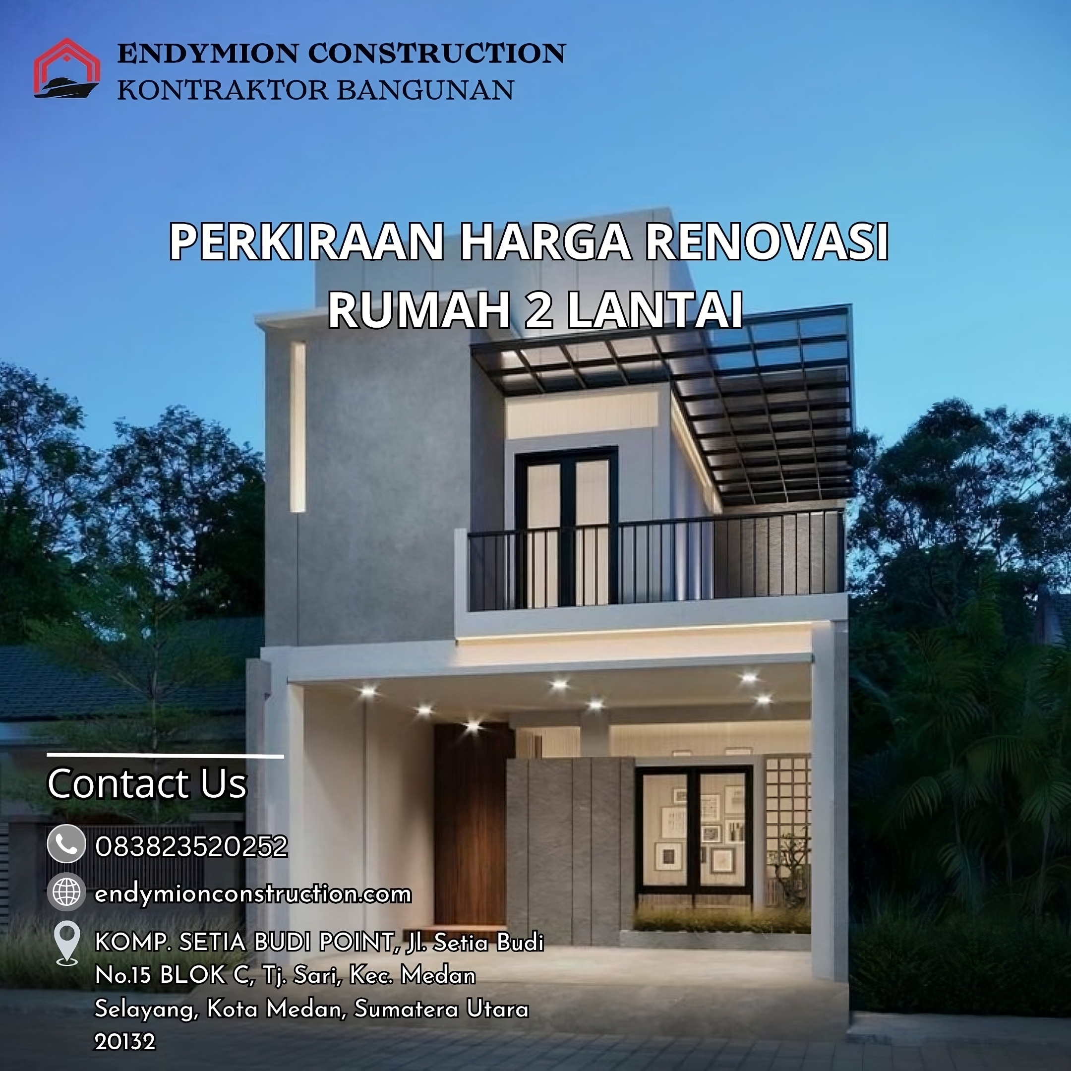 Perkiraan Harga Renovasi Rumah 2 Lantai