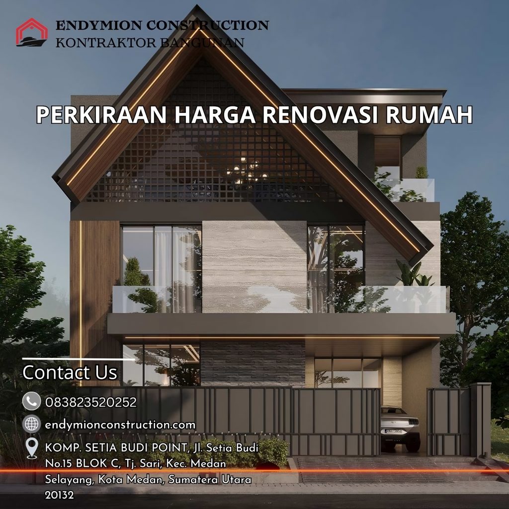 Perkiraan Harga Renovasi Rumah