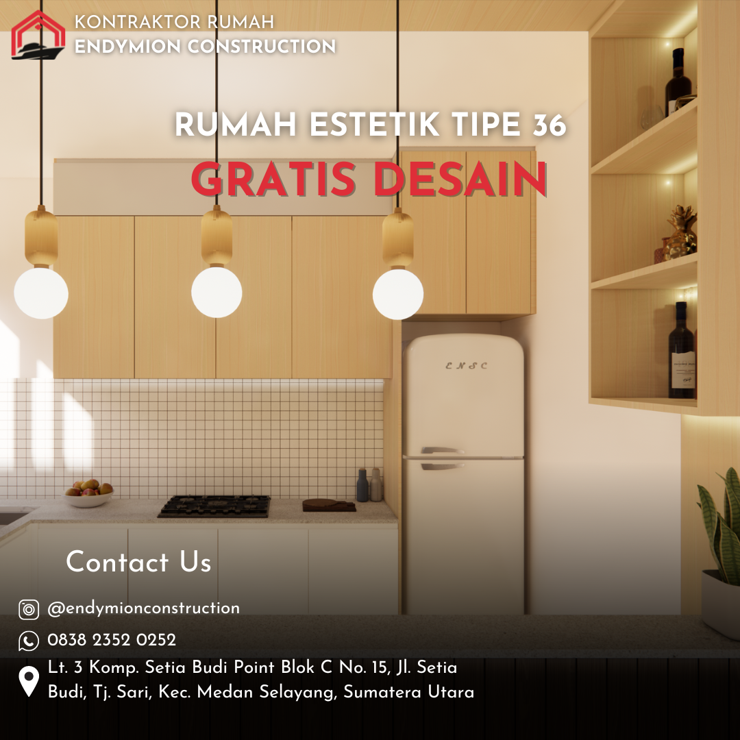 gambar rumah estetik tipe 36