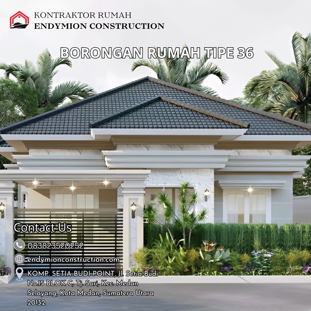 Borongan Rumah Tipe 36