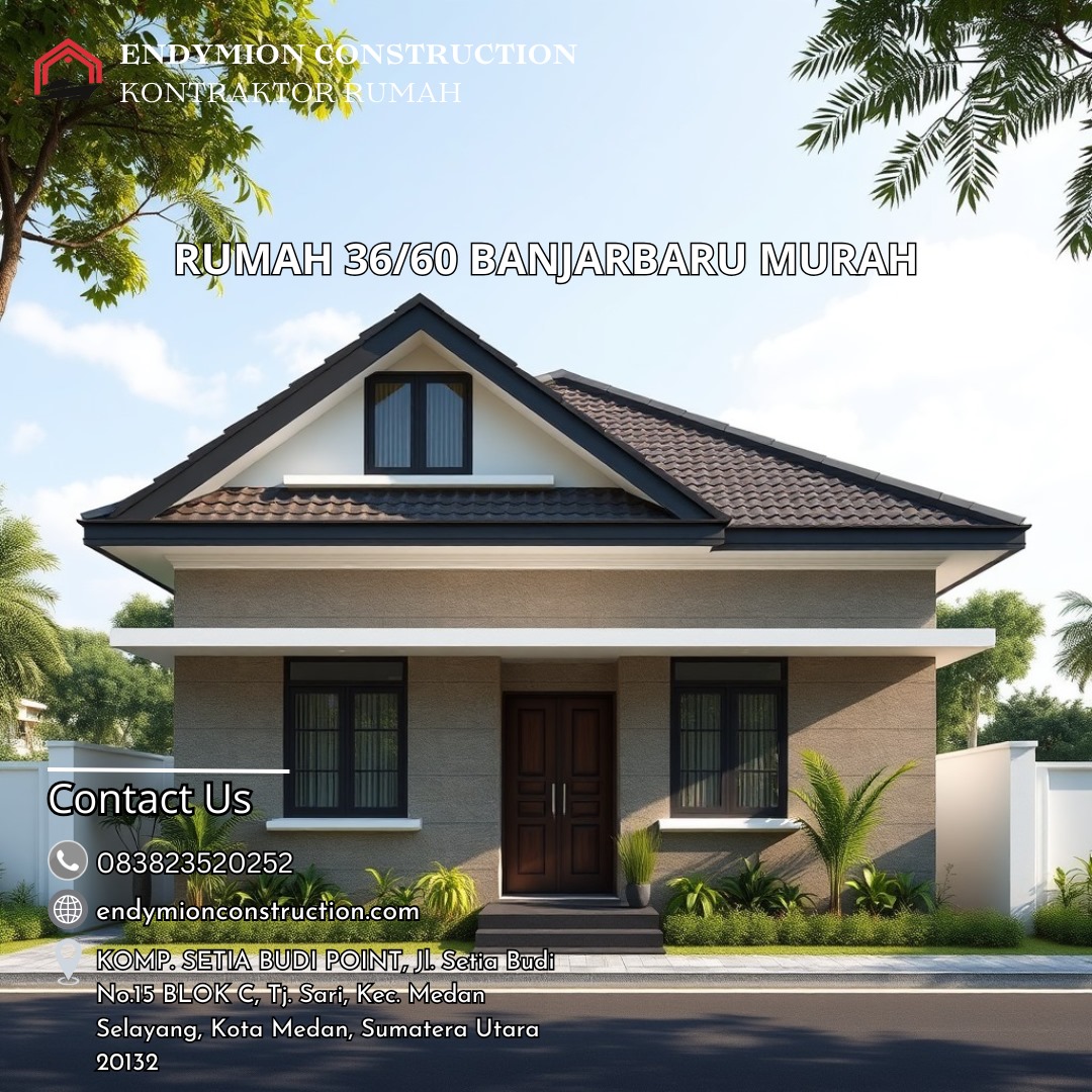 Rumah Tipe 36 Banjar Baru Murah