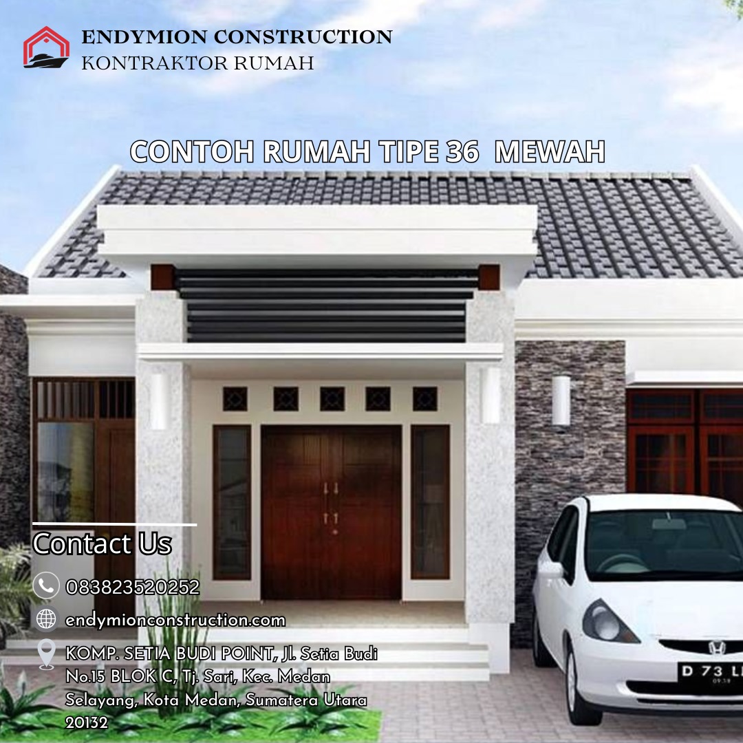 Contoh Rumah Tipe 36 Mewah