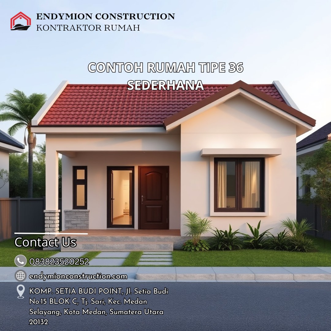 Contoh Rumah Tipe 36 Sederhana