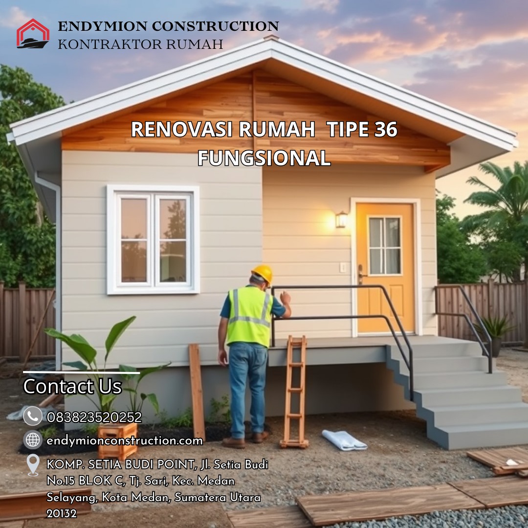 Renovasi Rumah Tipe 36 Fungsional