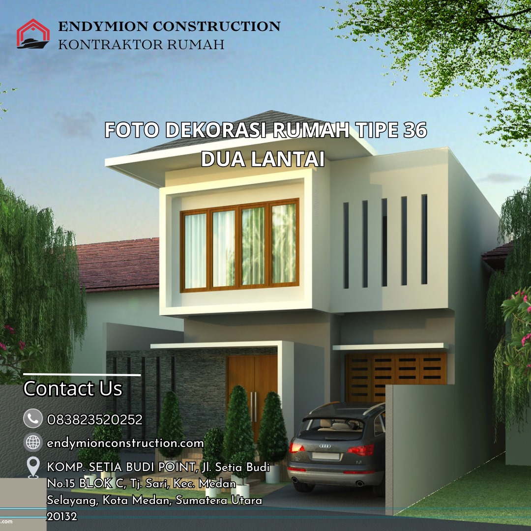 Foto Dekorasi Rumah Tipe 36 Dua Lantai