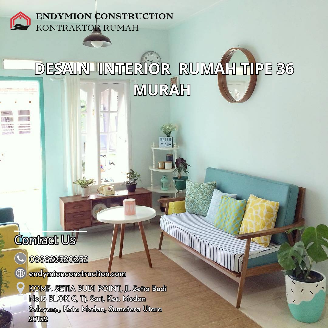 Desain Interior Rumah Tipe 36 Murah