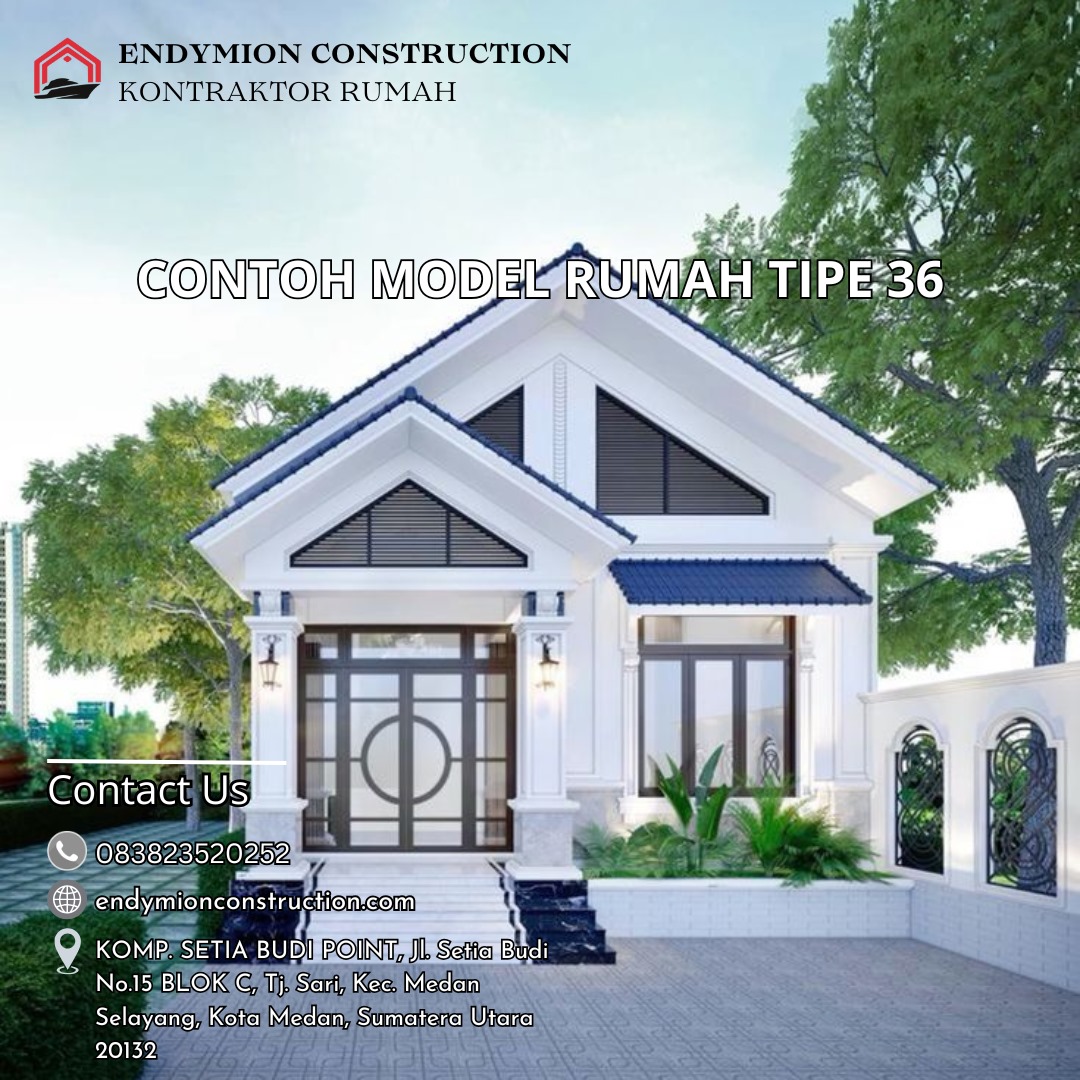 Contoh Model Rumah Tipe 36