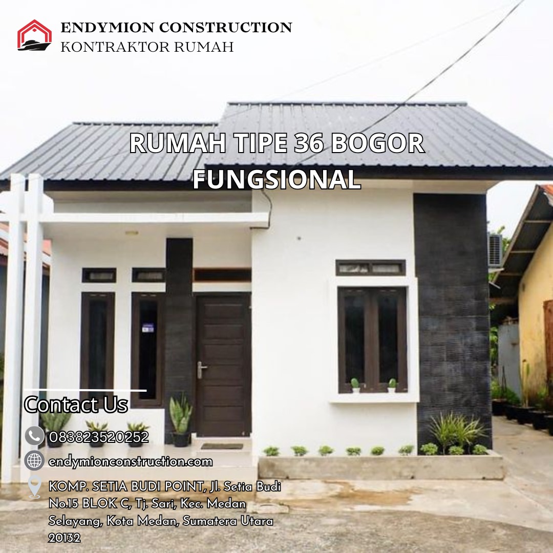 Rumah Tipe 36 Bogor Fungsional