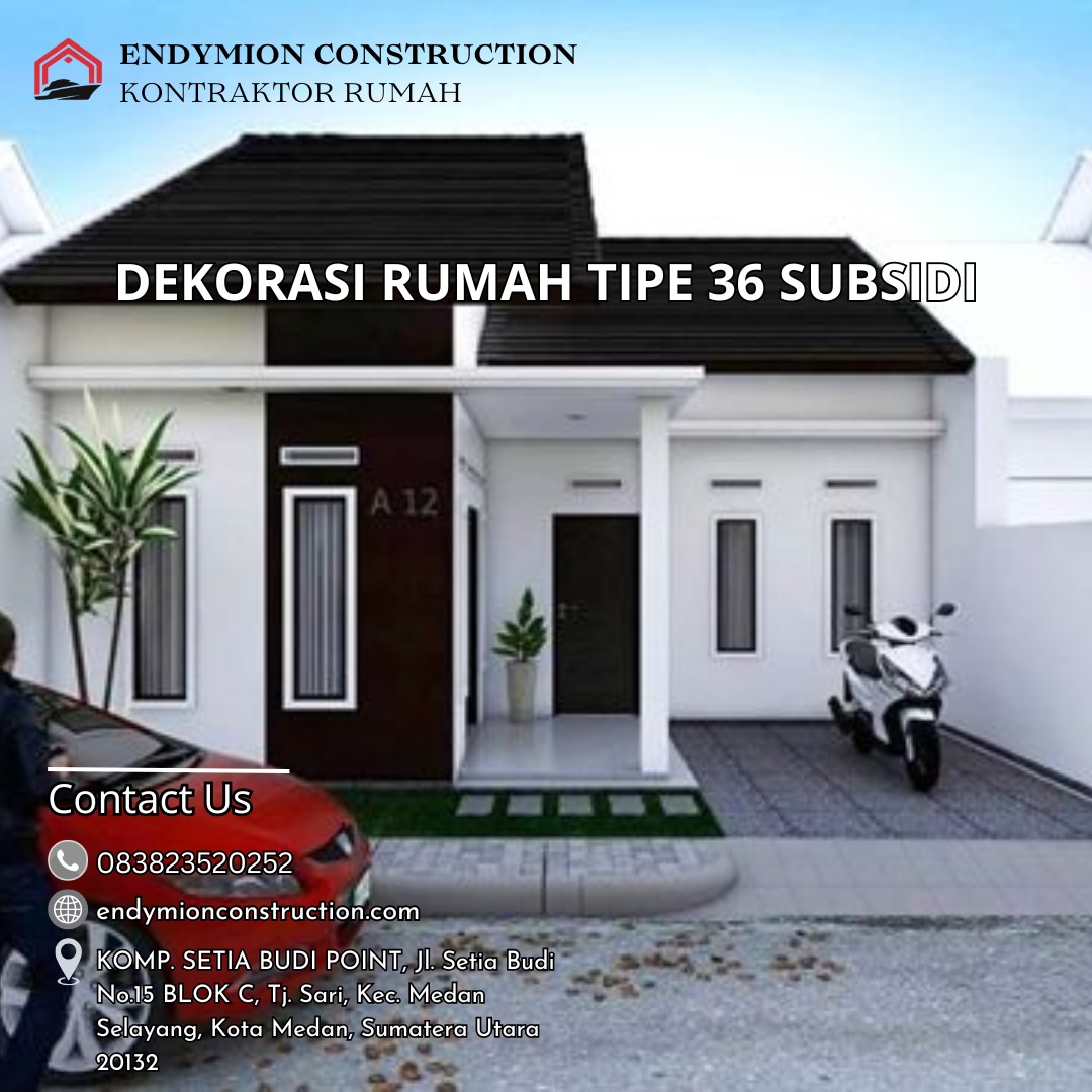 Dekorasi Rumah Tipe 36 Subsidi