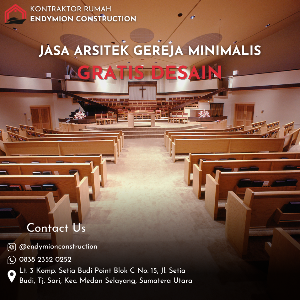 Jasa Arsitek Gereja Minimalis