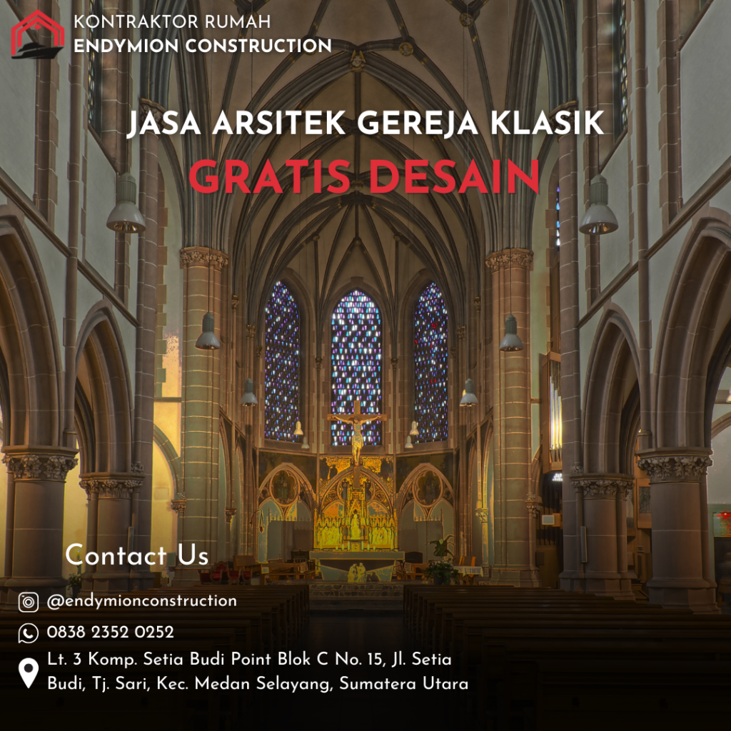 Jasa Arsitek Gereja Klasik