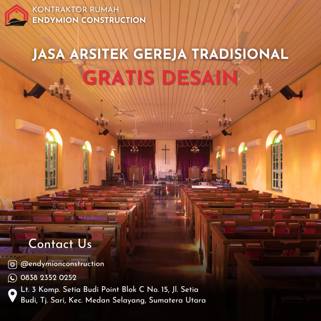 Jasa Arsitek Gereja Tradisional