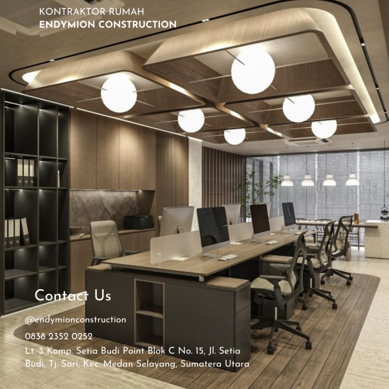 Desain interior kantor modern