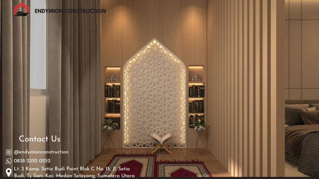 desain mushola di rumah
