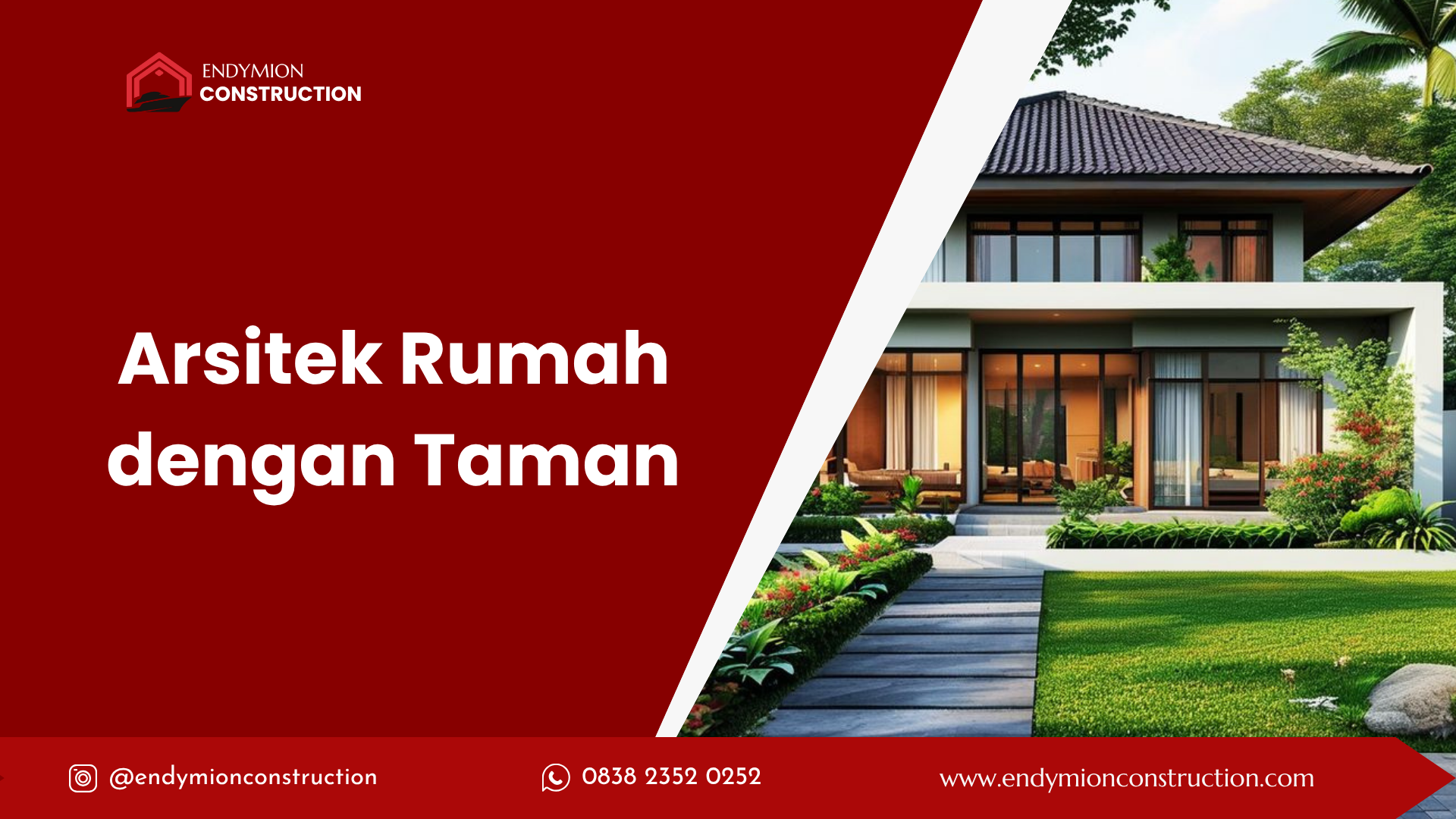 Arsitek Rumah dengan Taman