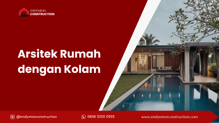 Arsitek Rumah dengan Kolam