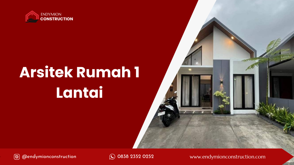 Arsitek Rumah 1 Lantai