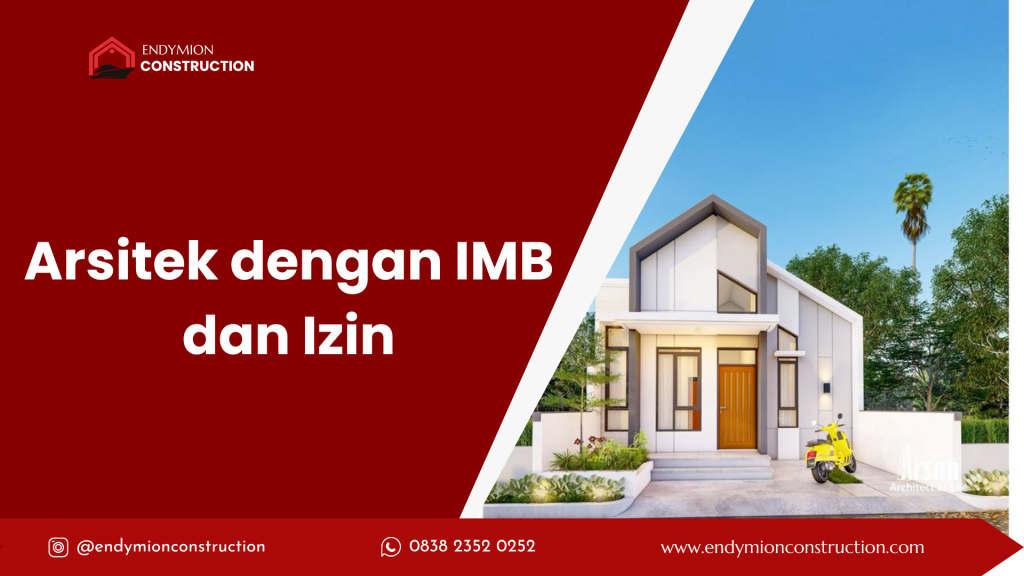 Arsitek dengan IMB dan Izin