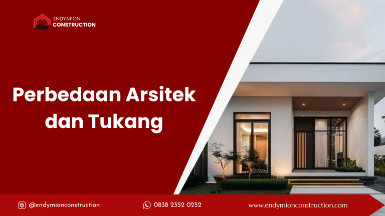 Perbedaan Arsitek dan Tukang