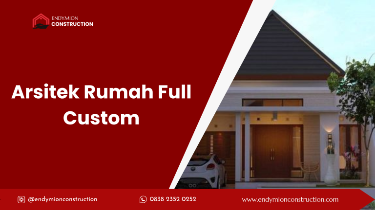 Arsitek Rumah Full Custom