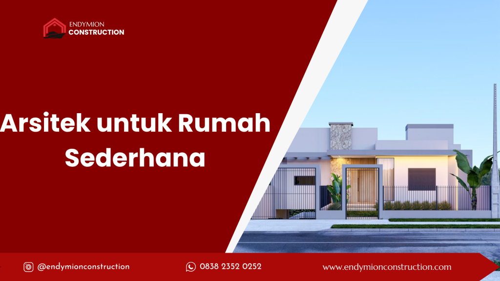Arsitek untuk Rumah Sederhana