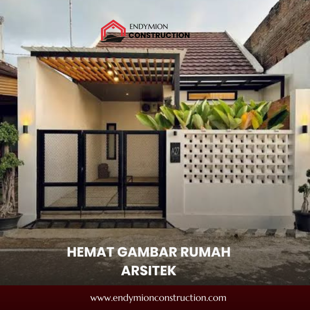 Hemat Gambar Rumah Arsitek